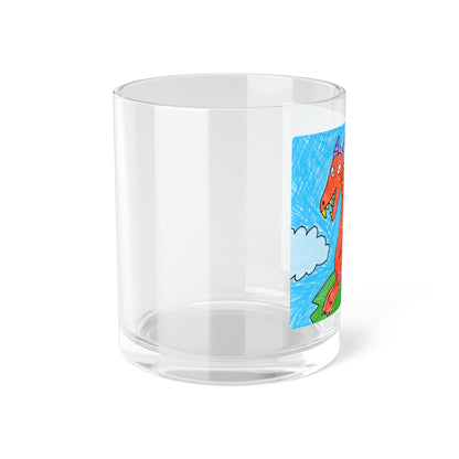 Vaso de barra medieval Dragón feroz