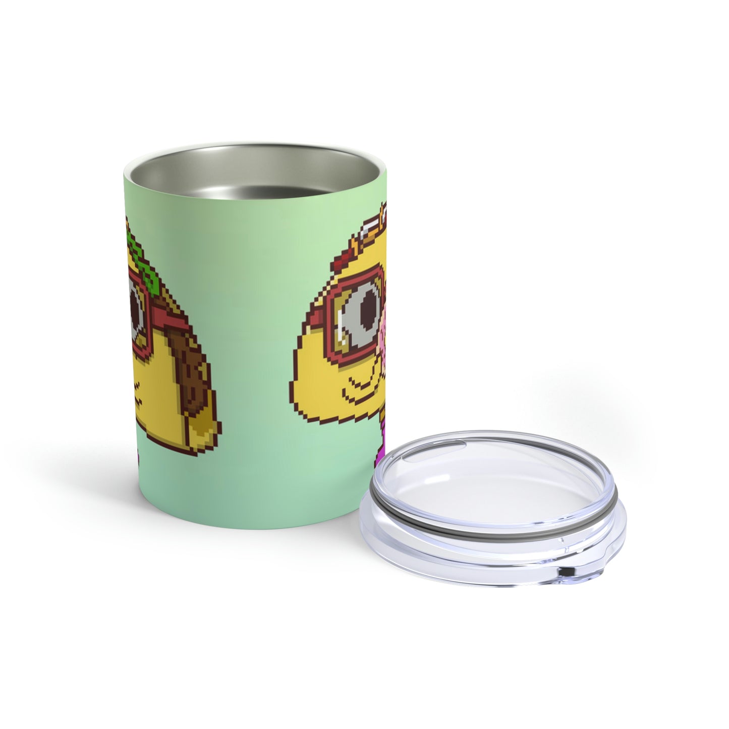 Vaso de taco de dibujos animados de donut, 10 oz