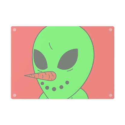 Veggie Visi Alien Vegetable Visitor Cutting Board