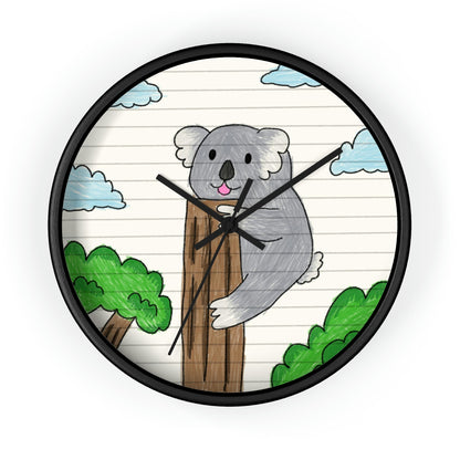 Koala Bear Animal Tree Climber Wall clock