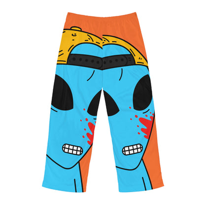 Pantalones de pijama para hombre Alien Blue Blood Visitor Space Galactic (AOP) 