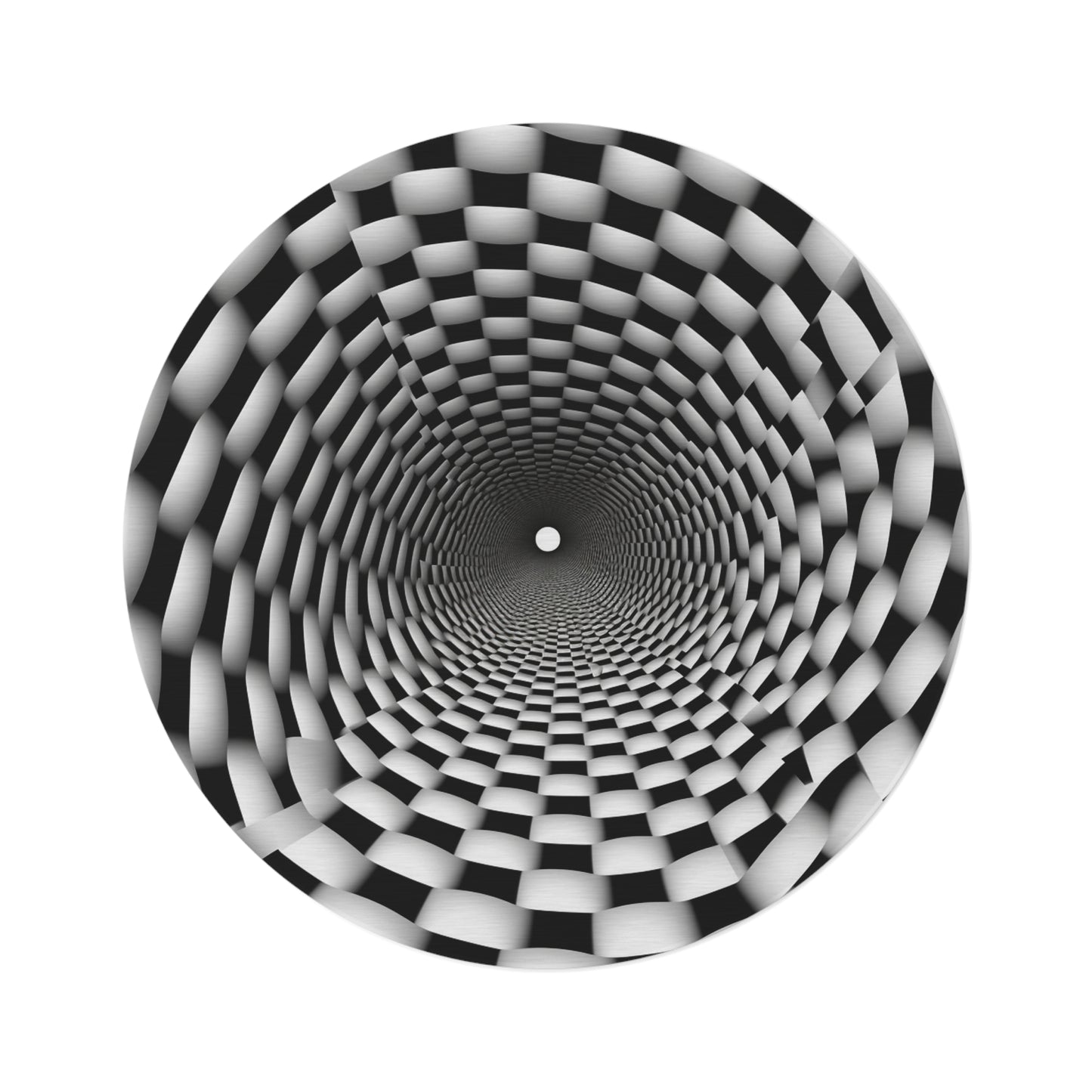 3D Optical Illusion Vortex Bottomless Hole design Round Rug