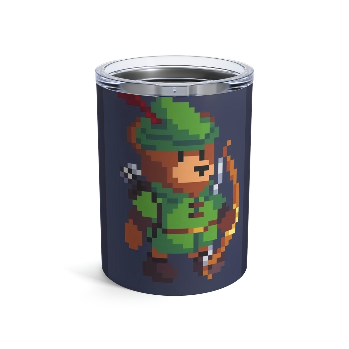 Robin Hood Hat Archer Bear Tumbler 10oz