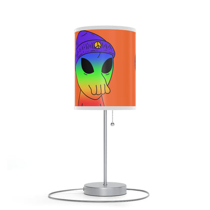 Squid Pride Color Alien Lamp on a Stand, US|CA plug