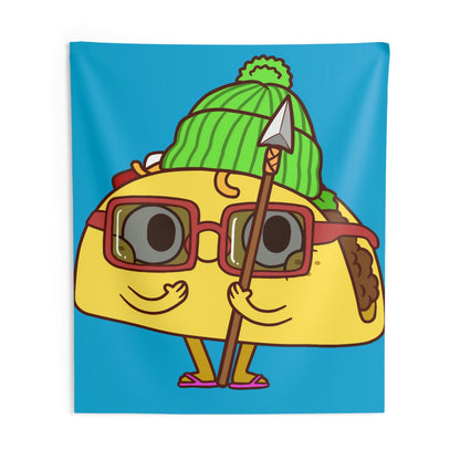 Tribal Taco Indoor Wall Tapestries
