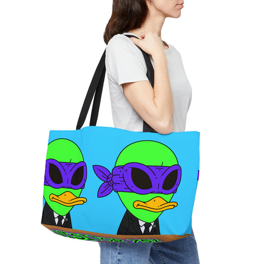 Visitor 751 Alien Weekender Tote Bag