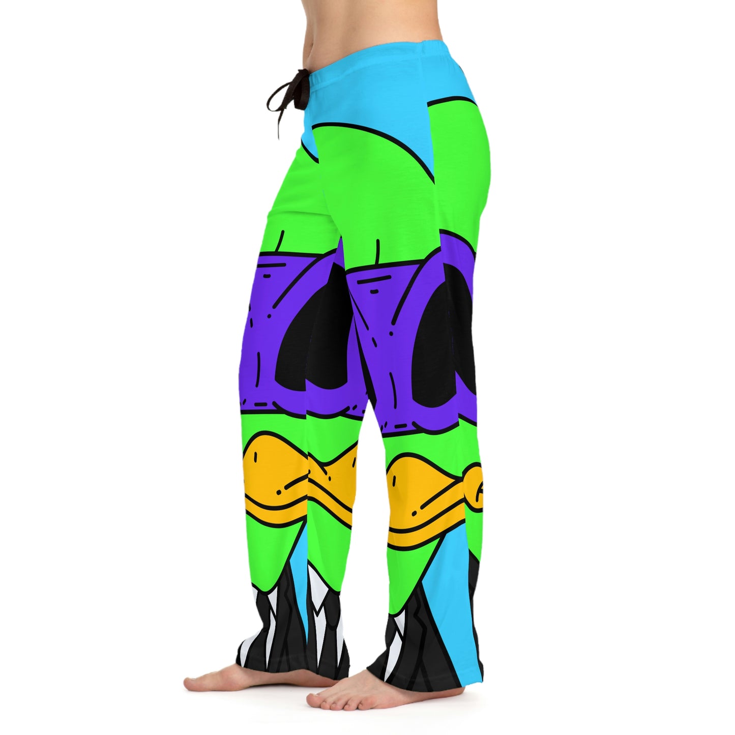 Alien Visitor 751 Women's Pajama Pants (AOP)