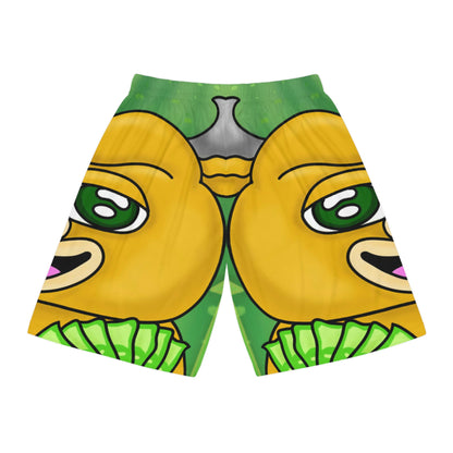 Bull Run Money Bear Market Graphic Basketball Shorts