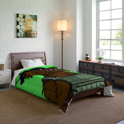 Military Army Cyborg Werewolf USA American Comforter