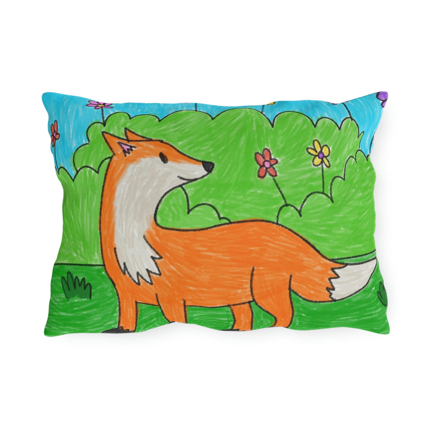 Fox Woodland Animal Foxy Outdoor Pillows