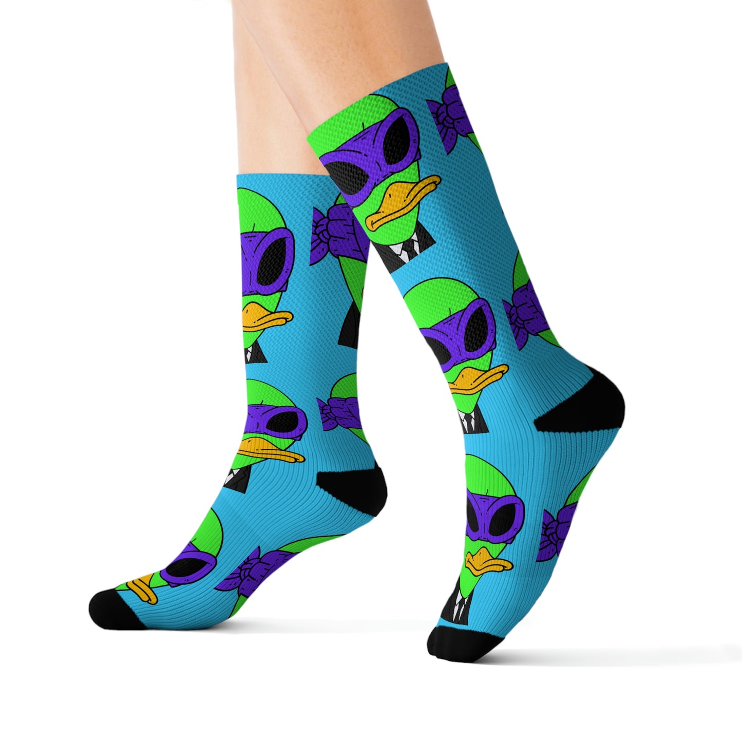 Alien Visitor 751 Sublimation Socks