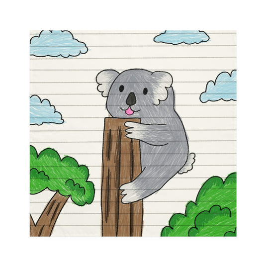 Servilletas De Papel Escalador de árboles animales del oso koala