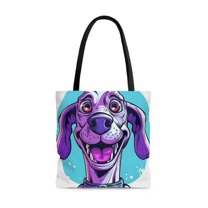 Alien Puppy Anime Comic Style Tote Bag (AOP)