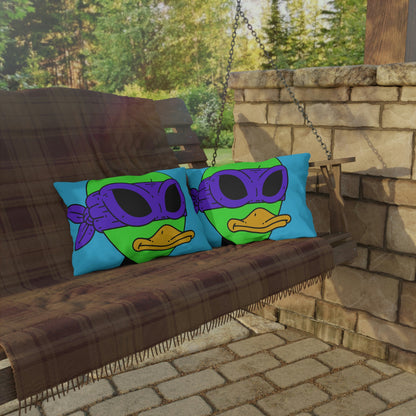 Visitor 751 Alien Outdoor Pillows