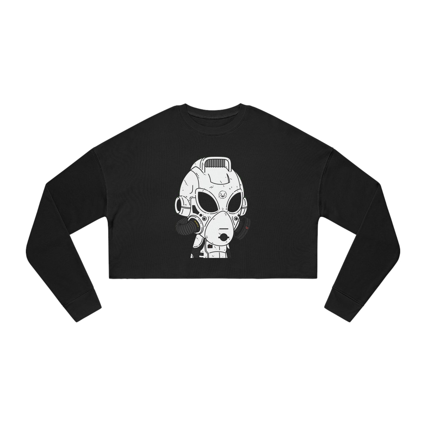 Alien LOL Visitor Women's Cropped Sweatshirt