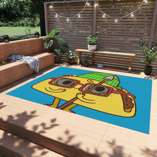 Tribal Taco Outdoor Rug