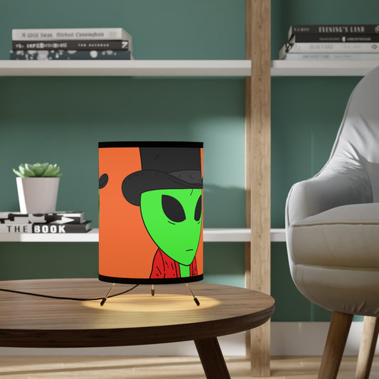 Robe Alien Fancy Top Hat Tripod Lamp with High-Res Printed Shade, US\CA plug
