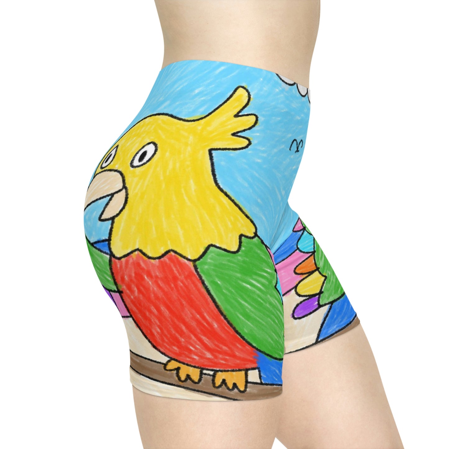 Animal Lover Parrot Perfect Gift for Parrot Owners Women's Biker Shorts