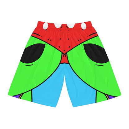 Healthy Sport Jersey Mushroom Alien Basketball Shorts