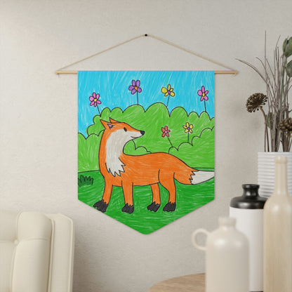 Fox Woodland Animal Foxy Pennant