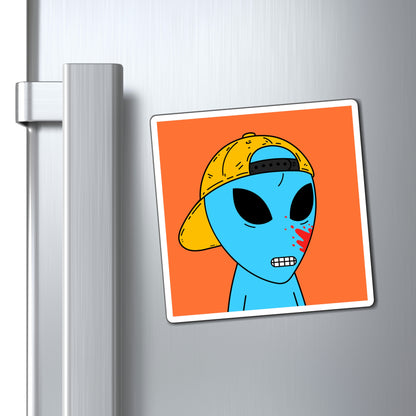 Alien Blue Blood Visitor Magnets