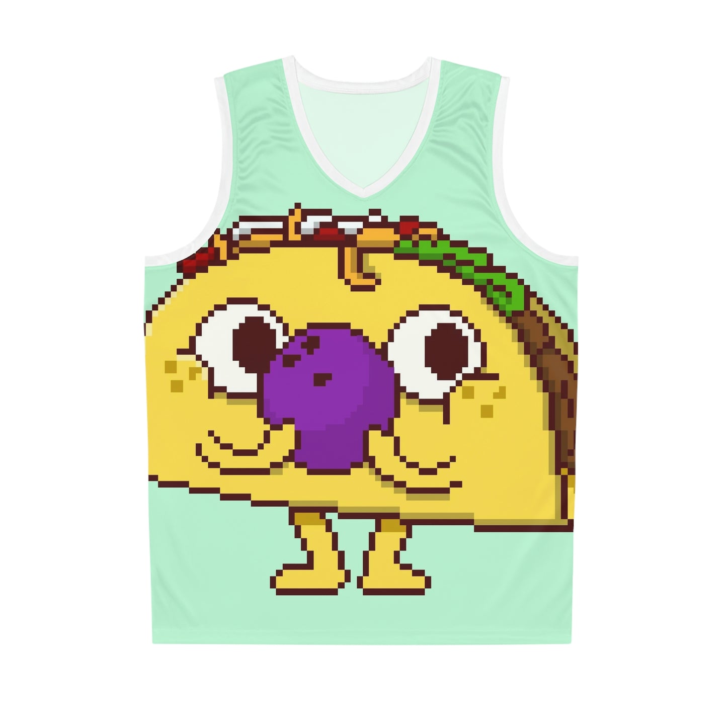 Bowling Ball Strike Taco Basketball Jersey