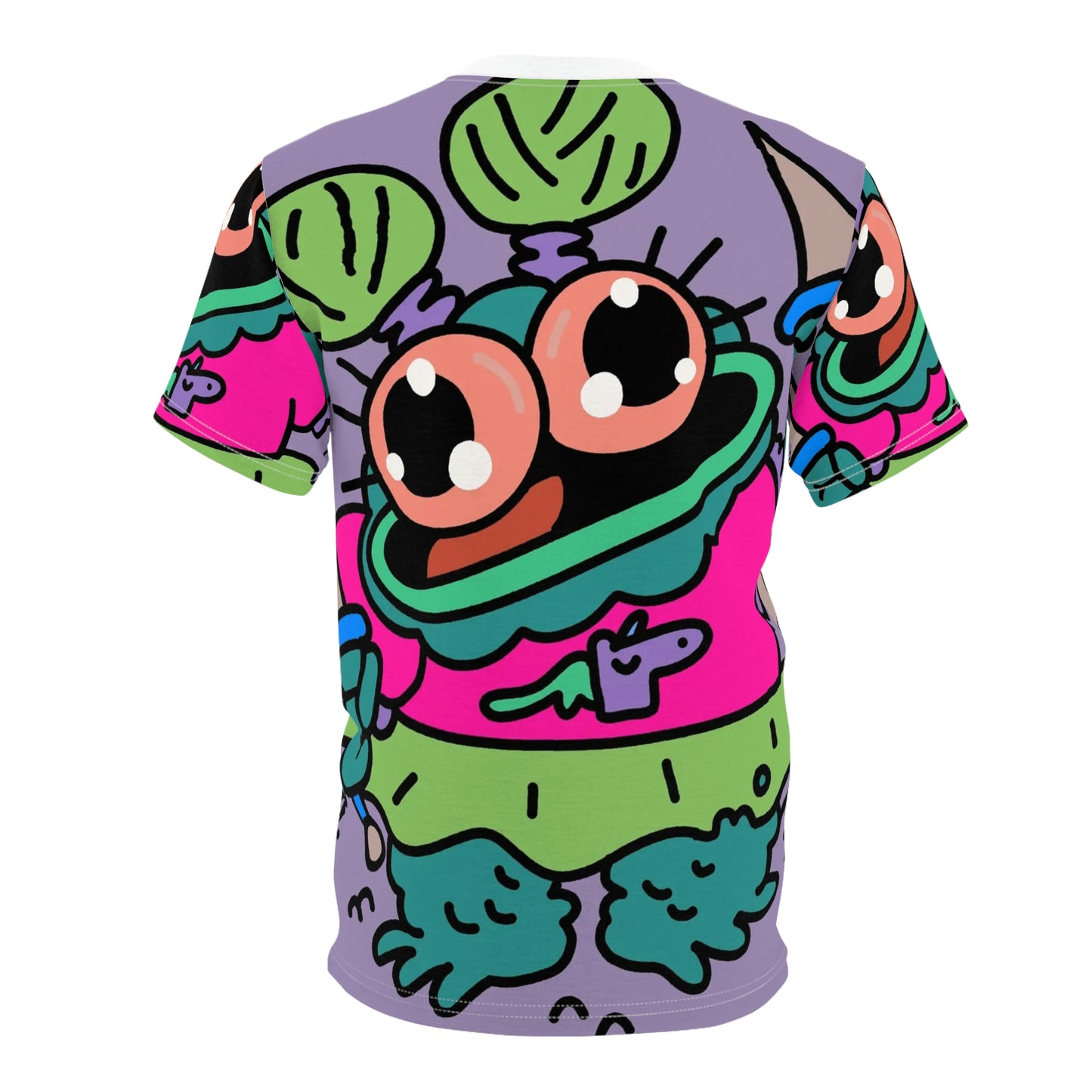 Frog Peppe Froggy Cartoon Unisex AOP Cut & Sew Tee