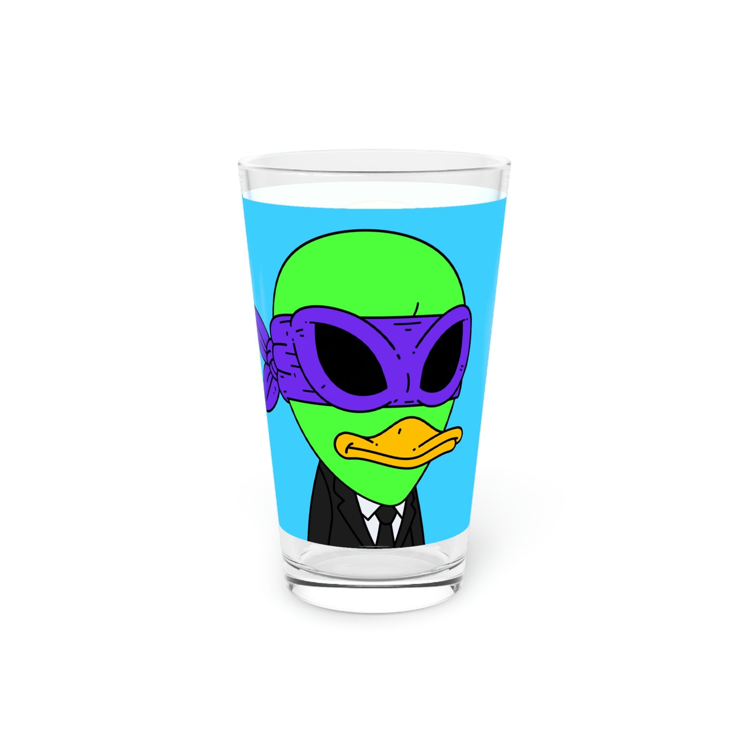 Visitor 751 Alien Pint Glass, 16oz