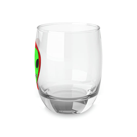Alien Anonymous Whiskey Glass