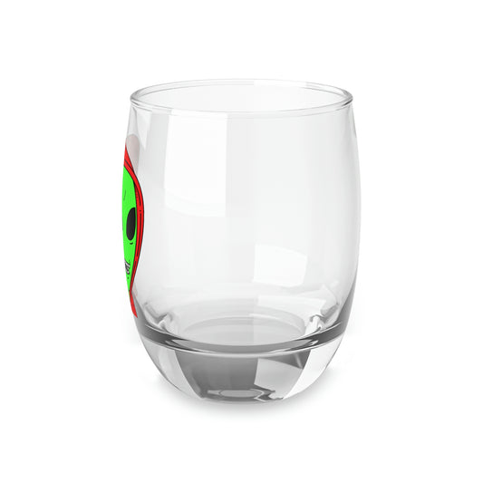 Vaso de whisky anónimo alienígena