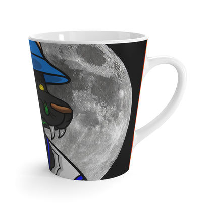 Werewolf Full Moon Cyborg Wolve Latte Mug