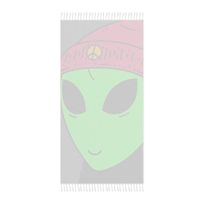 The Visitors Green Alien Peace Hat Boho Beach Cloth