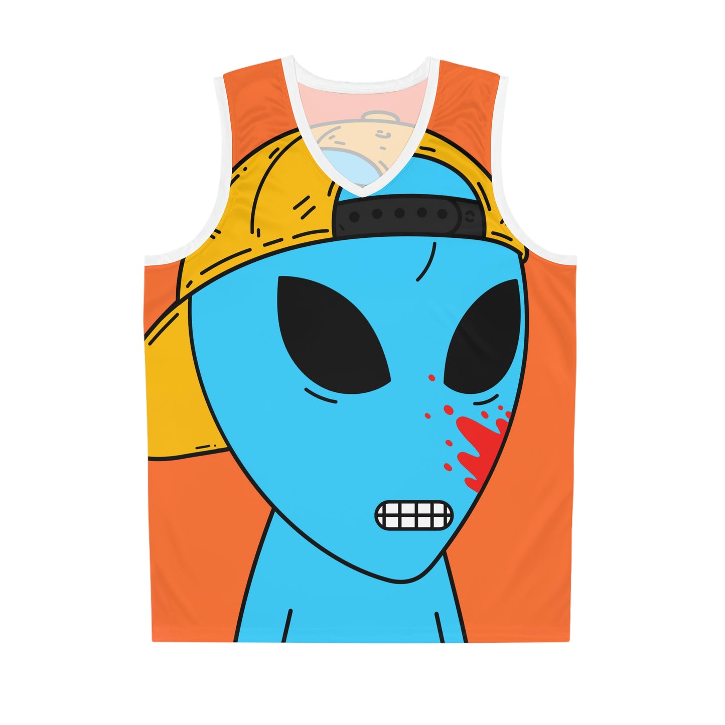 Blue Blood Visitor Alien Basketball Jersey