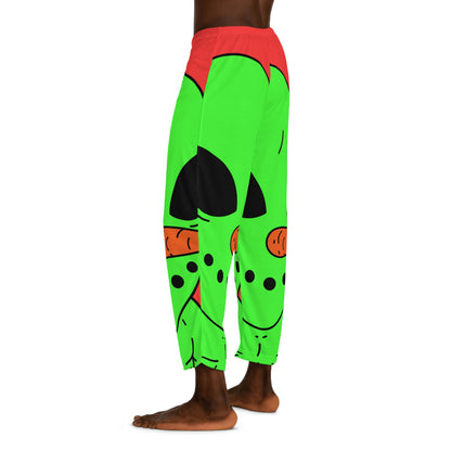 Alien Veggie Visi Vegetable Visitor Men's Pajama Pants (AOP)