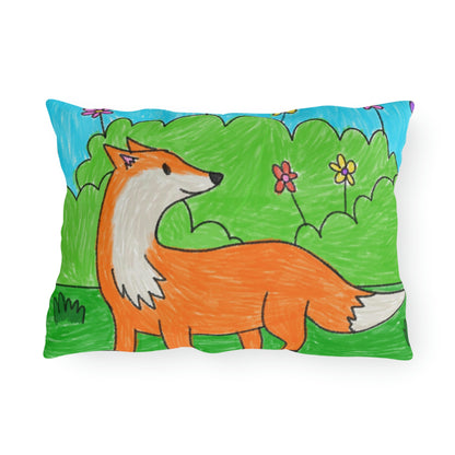 Fox Woodland Animal Foxy Outdoor Pillows