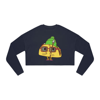 Tribal Taco Women's Cropped Sweatshirt