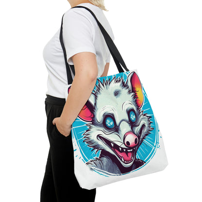 Delightful Opossum Summer Animation Tote Bag (AOP)