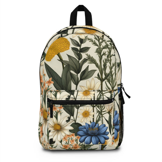 Botanical Illustration Flowers & Plants Design Backpack