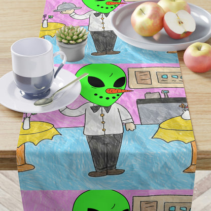 Server Food Butler Veggie Visi Vegetable Visitor Table Runner