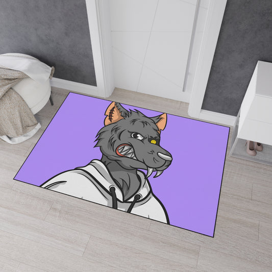 Fit Workout Werewolve Wolf Heavy Duty Floor Mat