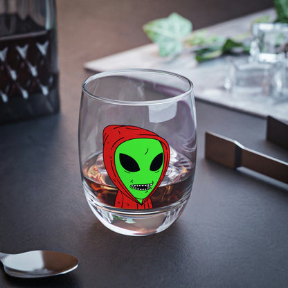 Alien Anonymous Whiskey Glass