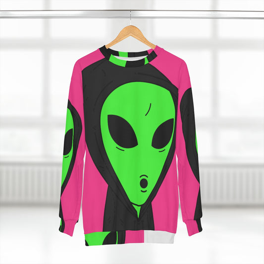 Top Secret Area 51 751 Visitante Alien AOP Sudadera unisex 