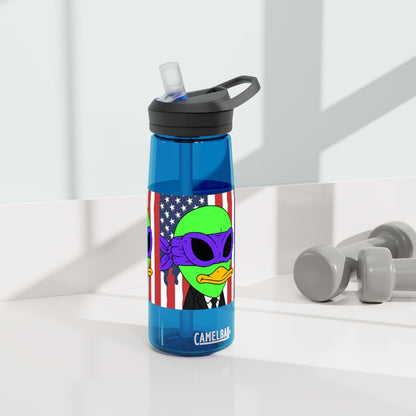 The Visitor 751 Green Alien Cartoon Anime Character Comic CamelBak Eddy®  Water Bottle, 20oz25oz