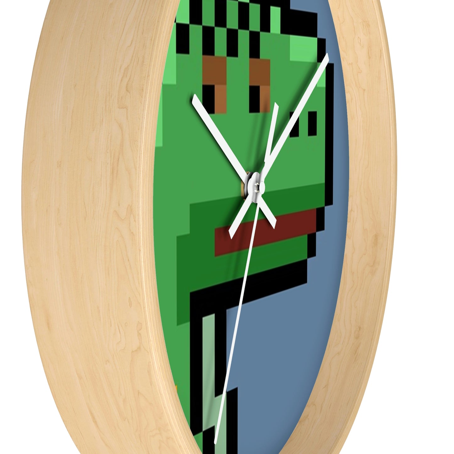 Dinosaur Dino Pixel Wall clock