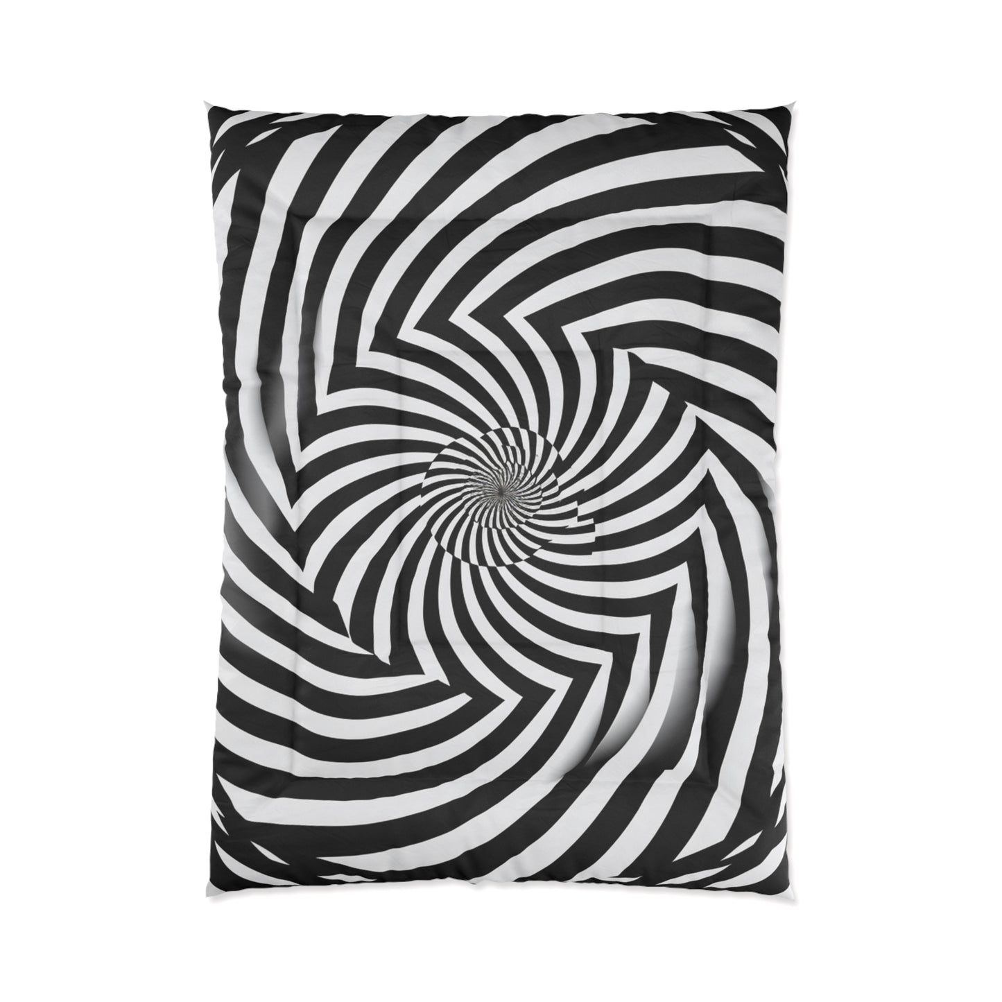 Vortex Illusion Design Three Comforter