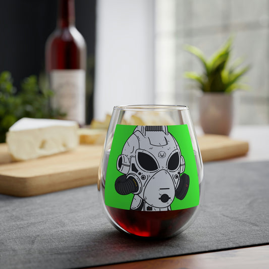 Alien LOL Visitor Stemless Wine Glass, 11.75oz