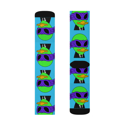 Alien Visitor 751 Sublimation Socks