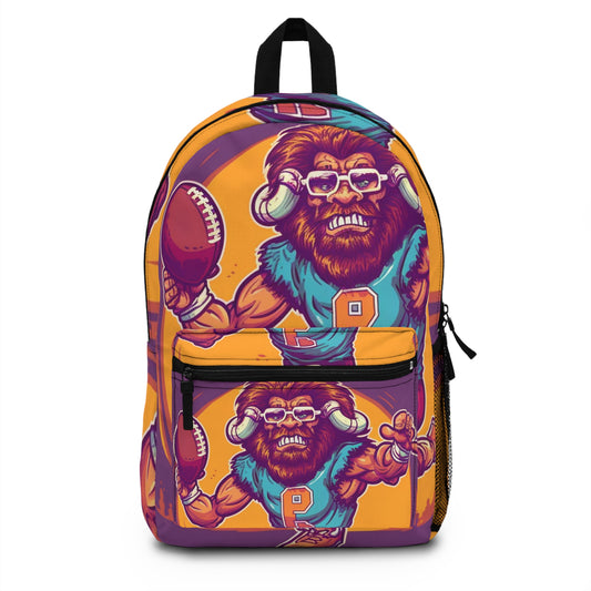 American Football Baffalo Bison Game Sport Graphic Backpack