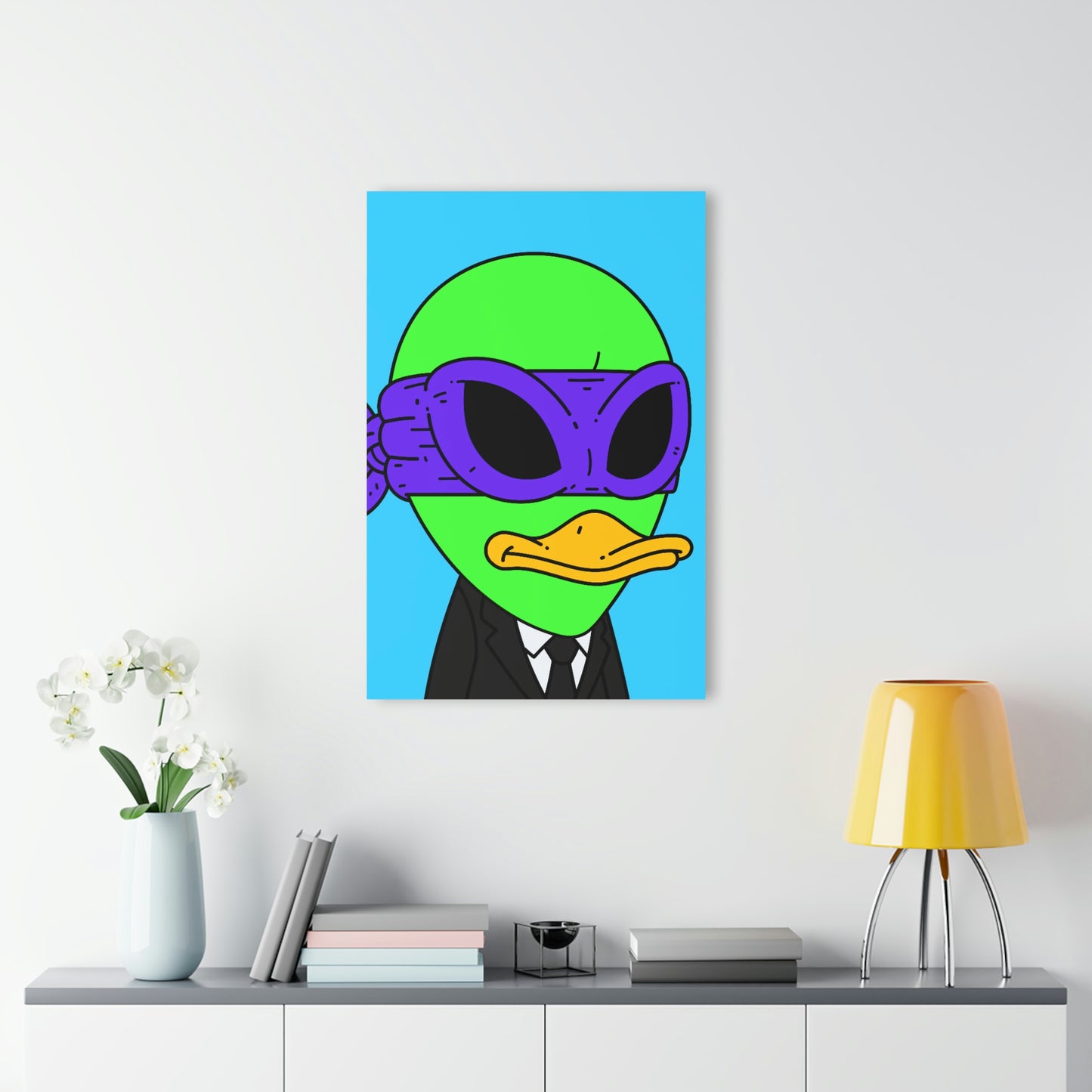 Alien Visitor 751 Acrylic Prints (French Cleat Hanging)