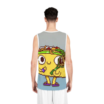 Hungry Taco Player Tennis Jersey